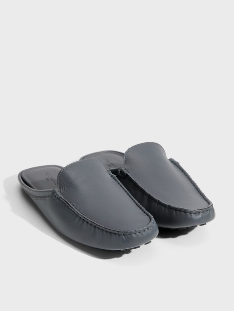 Мужская домашняя обувь TENDANCE, Артикул DS-3597M, серо-черный | 3507494. Ракурс 3