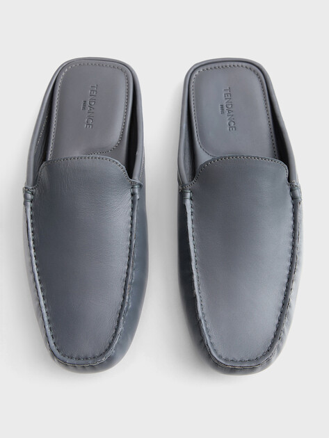 Мужская домашняя обувь TENDANCE, Артикул DS-3597M, серо-черный | 3507494. Ракурс 5