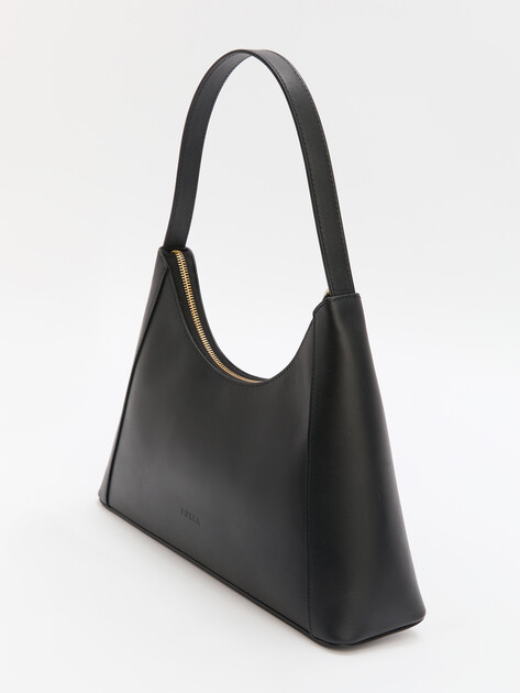 Женская сумка  FURLA, Артикул FURLA DIAMANTE S SHOULDER BAG, черный | 3508261. Ракурс 4