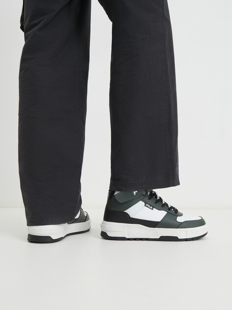 Мужские высокие кеды FILA FX-1000 MID M, Артикул FX-1000 MID M, белый | 3508932. Ракурс 2