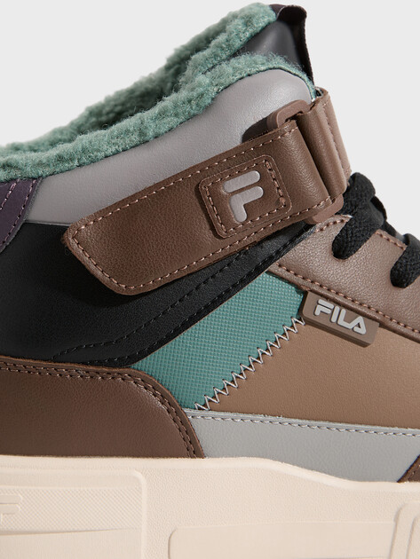 Мужские высокие кеды FILA FX-1000 MID WNTR M, Артикул FX-1000 MID WNTR M, коричневый | 3508933. Ракурс 4