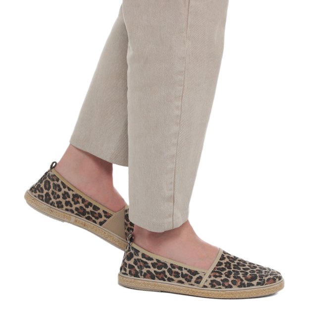Женские эспадрильи CREATIVO SPAIN, Артикул CS.32.639.9251, леопардовый принт | 3513349. Ракурс 4