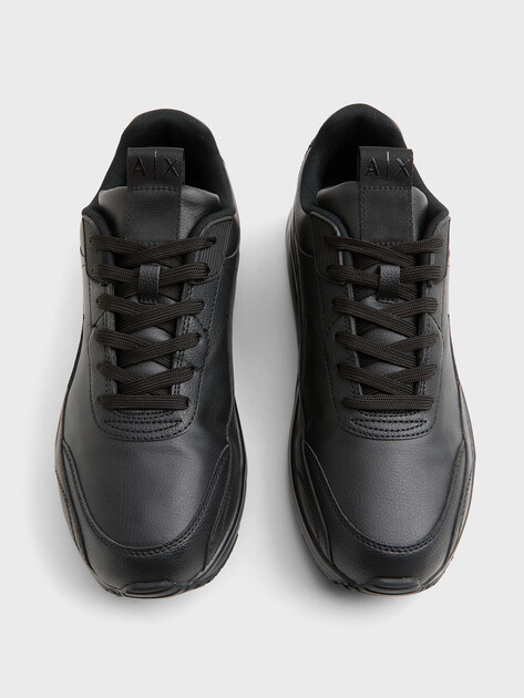 Мужские кроссовки ARMANI EXCHANGE BRONX, Артикул XUX121, черный | 3521876. Ракурс 5