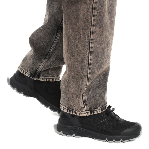 Мужские высокие кроссовки NORTHLAND Fly Hiker Mid HDry, Артикул 123108, черный | 3528414. Ракурс 4