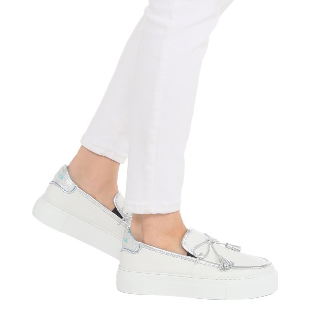 Женские лоферы THIERRY RABOTIN, Артикул G0025V1, белый | 3534049. Ракурс 4