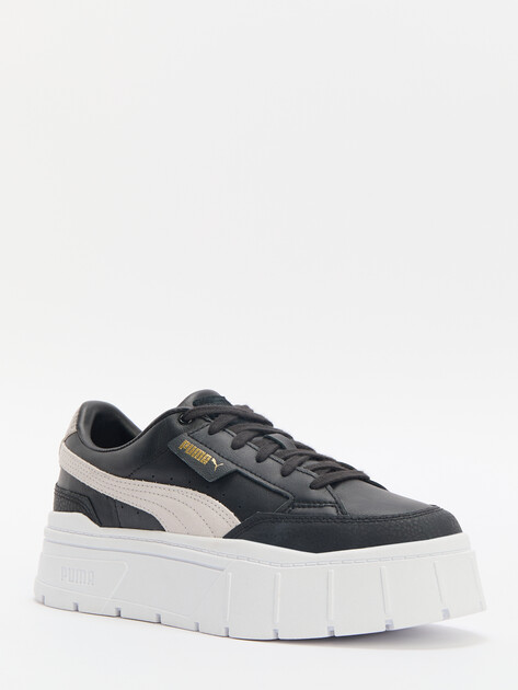 Женские кеды PUMA Mayze Stack Luxury Wns, Артикул 393063, черный | 3536247. Ракурс 3