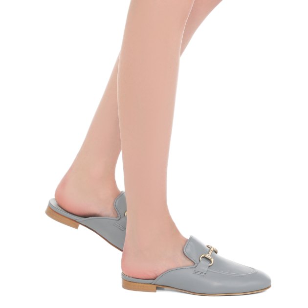 Мюли POESIE VENEZIANE, Артикул JJA42, серо-голубой | 3537939. Ракурс 4