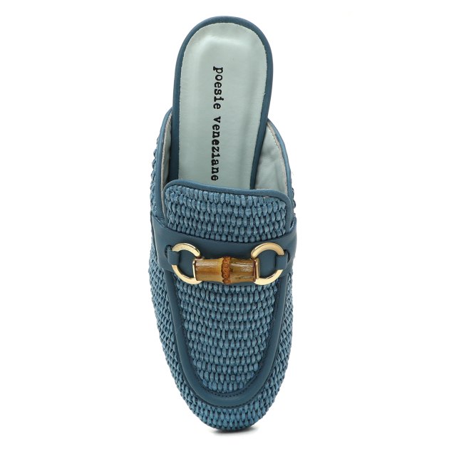 Мюли POESIE VENEZIANE, Артикул JJA7, голубой | 3537972. Ракурс 2