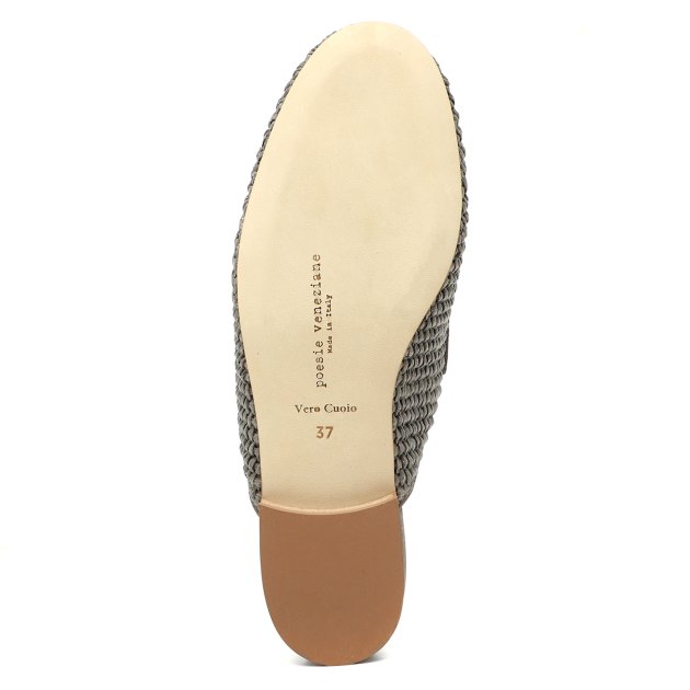 Мюли POESIE VENEZIANE, Артикул JJA7, серый | 3537974. Ракурс 3