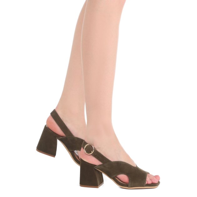 Босоножки BOCAGE, Артикул PENSEA, хаки | 3544943. Ракурс 4