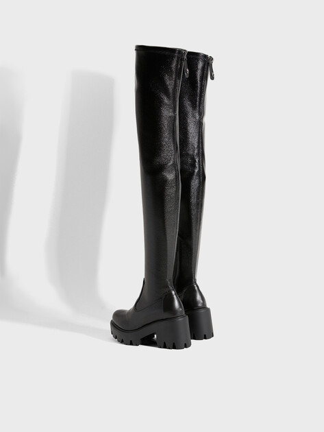 Женские ботфорты GIOVANNI FABIANI TREND, Артикул W23144, черный | 3545892. Ракурс 6