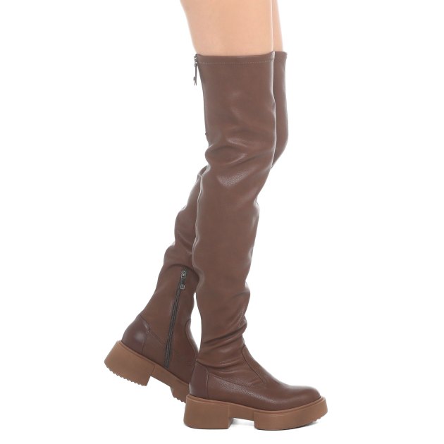 Ботфорты GIOVANNI FABIANI TREND, Артикул W23130, коричневый | 3545896. Ракурс 4