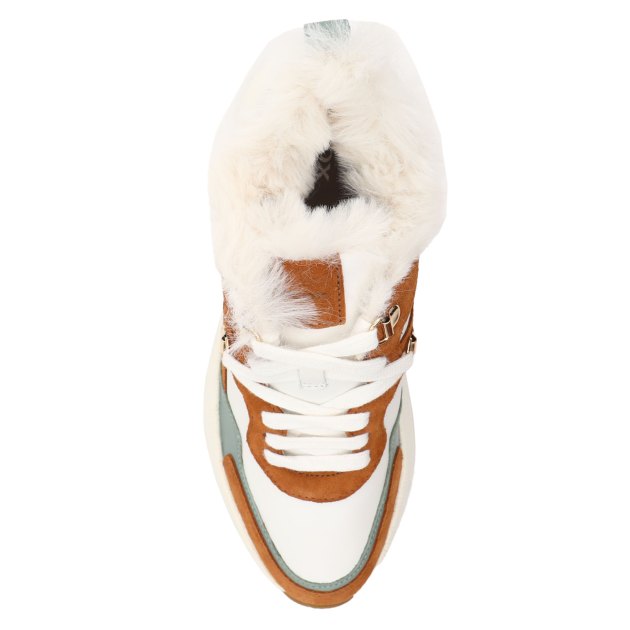 Женские кроссовки GEOX D DIAMANTA, Артикул D36UFC, оранжево-коричневый | 3547884. Ракурс 2