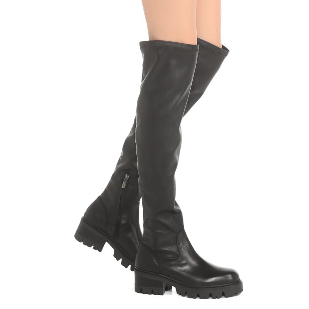 Женские ботфорты TENDANCE, Артикул M103, черный | 3553012. Ракурс 8