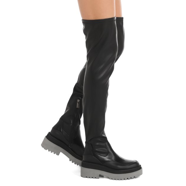 Ботфорты LIU∙JO PURPLE 12, Артикул SF3329, черный | 3563232. Ракурс 4