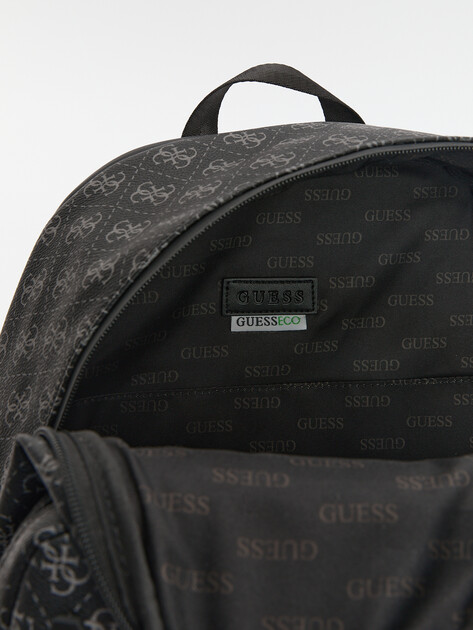 Мужской рюкзак GUESS VEZZOLA  BKCPCK W VERTICAL ZIP, Артикул HMEVZLP3241, черный | 3563556. Ракурс 6