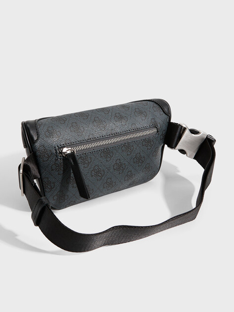 Мужская поясная сумка GUESS VEZZOLA SMART COMPACT BUM BAG, Артикул HMEVZLP3231, темно-серый | 3563616. Ракурс 4 Мужская поясная сумка GUESS VEZZOLA SMART COMPACT BUM BAG, Артикул HMEVZLP3231, темно-серый | 3563616. Ракурс 4