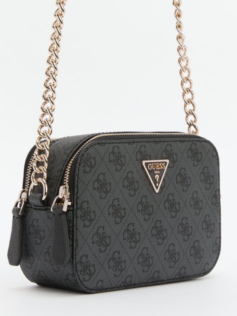 Женская сумка через плечо кросс-боди GUESS NOELLE CROSSBODY CAMERA, Артикул HWBG7879140, темно-серый | 3568680. Ракурс 3 Женская сумка через плечо кросс-боди GUESS NOELLE CROSSBODY CAMERA, Артикул HWBG7879140, темно-серый | 3568680. Ракурс 3