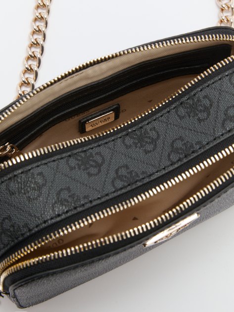 Женская сумка через плечо кросс-боди GUESS NOELLE CROSSBODY CAMERA, Артикул HWBG7879140, темно-серый | 3568680. Ракурс 6 Женская сумка через плечо кросс-боди GUESS NOELLE CROSSBODY CAMERA, Артикул HWBG7879140, темно-серый | 3568680. Ракурс 6