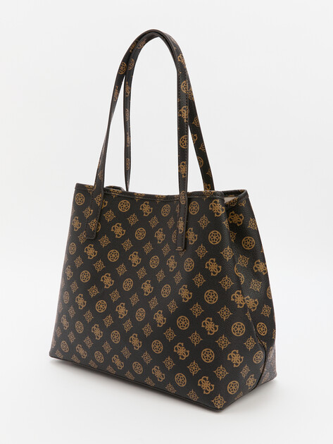 Женский тоут GUESS VIKKY TOTE, Артикул HWPQ6995280, темно-коричневый | 3568766. Ракурс 5