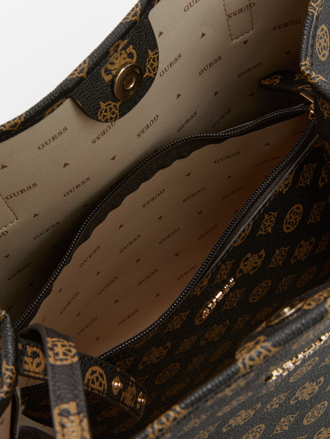 Женский тоут GUESS VIKKY TOTE, Артикул HWPQ6995280, темно-коричневый | 3568766. Ракурс 6