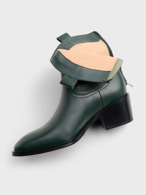 Женские казаки TENDANCE, Артикул SW37-1, темно-зеленый | 3569048. Ракурс 5