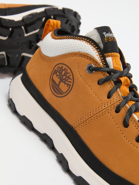 Мужские высокие кроссовки TIMBERLAND Winsor Trail Mid Leather, Артикул Winsor Trail Mid Leather, желто-коричневый | 3569764. Ракурс 6