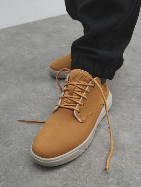 Мужские высокие кеды TIMBERLAND Seneca Bay Leather Chukka, Артикул Seneca Bay Leather Chukka, желто-коричневый | 3569791. Ракурс 6