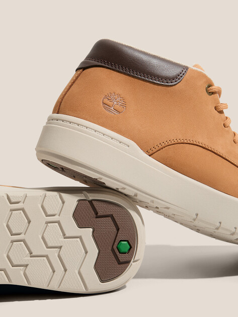 Мужские высокие кеды TIMBERLAND Seneca Bay Leather Chukka, Артикул Seneca Bay Leather Chukka, желто-коричневый | 3569791. Ракурс 3