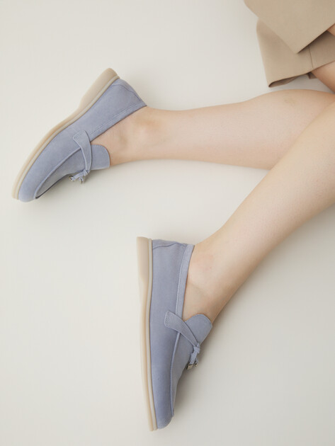 Женские лоферы TENDANCE, Артикул YS-2299-13A-S, серо-голубой | 3577833. Ракурс 2