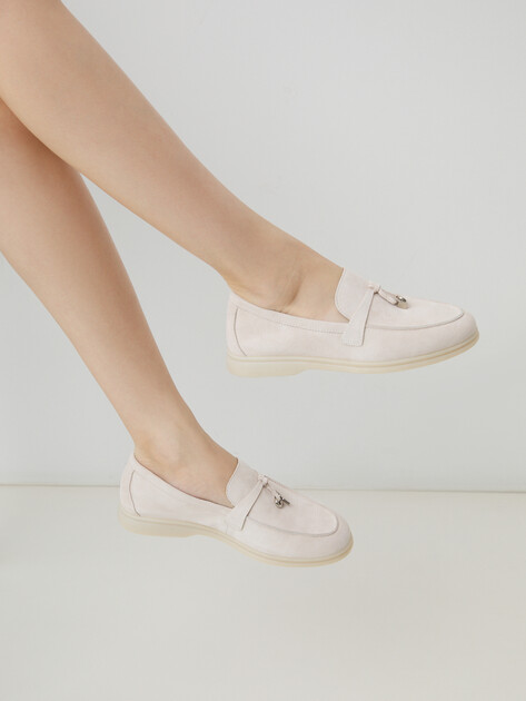 Женские лоферы TENDANCE, Артикул YS-2299-13A-S, молочно-бежевый | 3577837. Ракурс 2