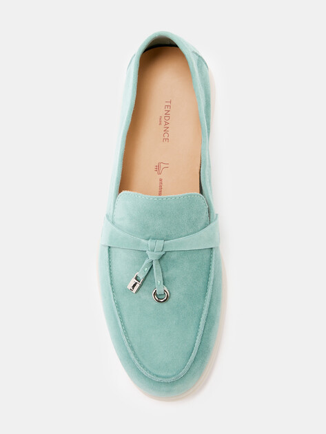 Женские лоферы TENDANCE, Артикул YS-2299-13A-S, светло-бирюзовый | 3577844. Ракурс 5 Женские лоферы TENDANCE, Артикул YS-2299-13A-S, светло-бирюзовый | 3577844. Ракурс 5