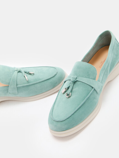 Женские лоферы TENDANCE, Артикул YS-2299-13A-S, светло-бирюзовый | 3577844. Ракурс 6 Женские лоферы TENDANCE, Артикул YS-2299-13A-S, светло-бирюзовый | 3577844. Ракурс 6