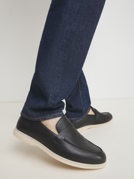 Мужские лоферы TENDANCE, Артикул YS-M2299-23B, черный | 3577861. Ракурс 2 Мужские лоферы TENDANCE, Артикул YS-M2299-23B, черный | 3577861. Ракурс 2
