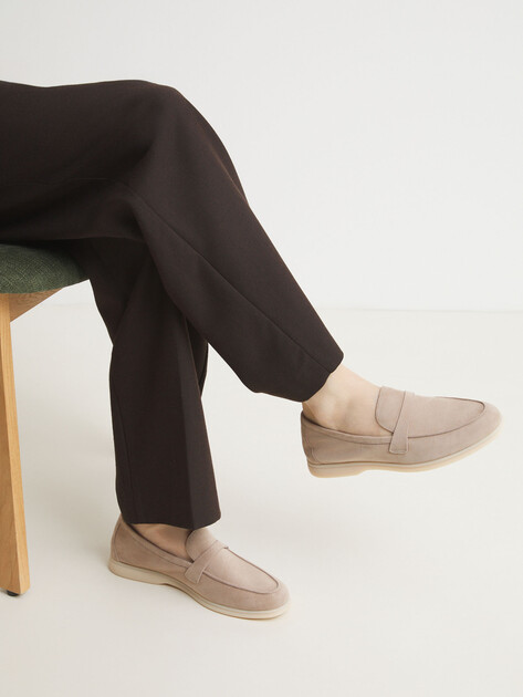 Мужские лоферы TENDANCE, Артикул YS-M2299-23A, серо-коричневый | 3577870. Ракурс 2