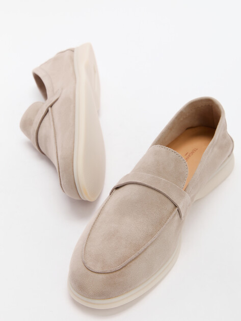 Мужские лоферы TENDANCE, Артикул YS-M2299-23A, серо-коричневый | 3577870. Ракурс 6