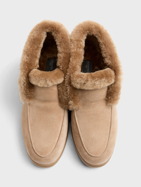 Женские высокие лоферы TENDANCE, Артикул YS-2299-10S, темно-бежевый | 3579019. Ракурс 4 Женские высокие лоферы TENDANCE, Артикул YS-2299-10S, темно-бежевый | 3579019. Ракурс 4