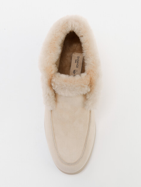 Женские высокие лоферы TENDANCE, Артикул YS-2299-10S, серо-бежевый | 3579024. Ракурс 4 Женские высокие лоферы TENDANCE, Артикул YS-2299-10S, серо-бежевый | 3579024. Ракурс 4