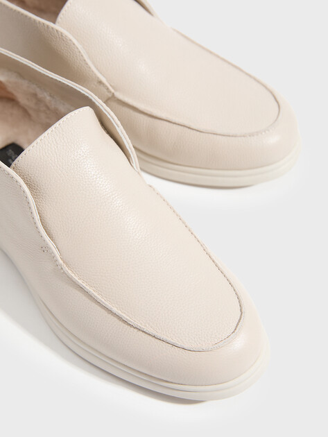 Женские высокие лоферы TENDANCE, Артикул YS-2299HL, бледно-серый | 3579051. Ракурс 4
