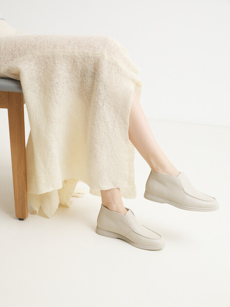 Женские высокие лоферы TENDANCE, Артикул YS-2299HL, бледно-серый | 3579052. Ракурс 2 Женские высокие лоферы TENDANCE, Артикул YS-2299HL, бледно-серый | 3579052. Ракурс 2