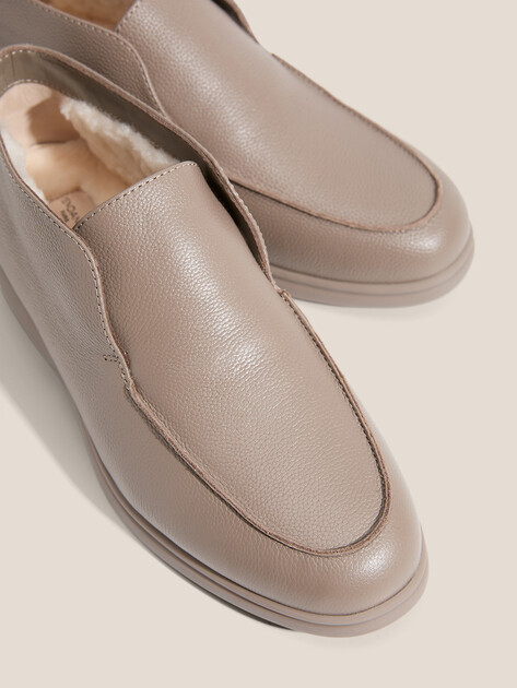 Женские высокие лоферы TENDANCE, Артикул YS-2299HL, коричневато-серый | 3579057. Ракурс 3