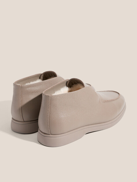 Женские высокие лоферы TENDANCE, Артикул YS-2299HL, коричневато-серый | 3579057. Ракурс 5