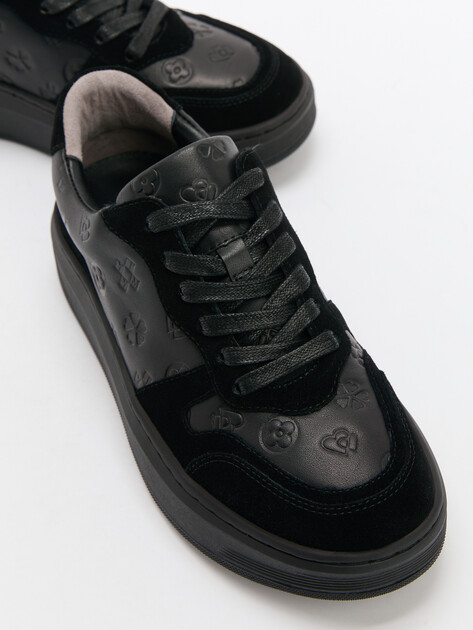 Женские кеды TENDANCE, Артикул HC2137-29, черный | 3581184. Ракурс 6