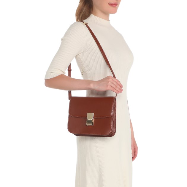 Женская сумка через плечо кросс-боди TENDANCE, Артикул MRH22-284, красно-коричневый | 3583765. Ракурс 7