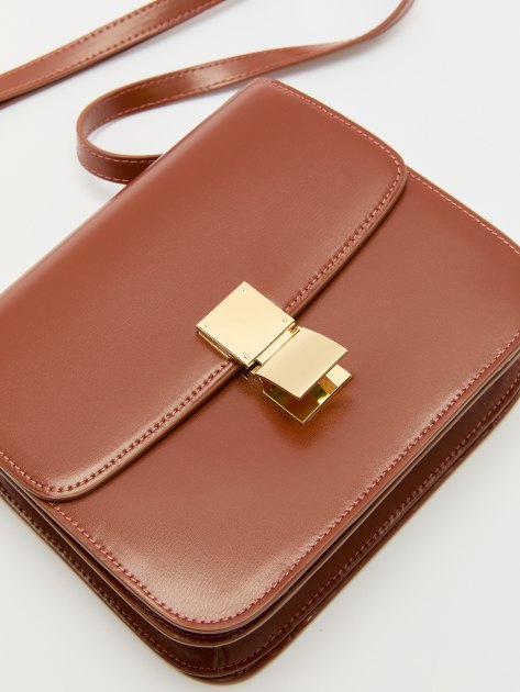 Женская сумка через плечо кросс-боди TENDANCE, Артикул MRH22-284, красно-коричневый | 3583765. Ракурс 4