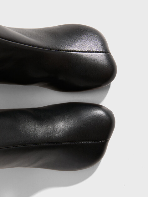 Женские ботильоны MM6 MAISON MARGIELA, Артикул S59WU0235, черный | 3590352. Ракурс 4