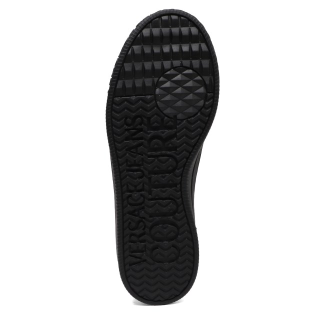 Женские кеды VERSACE JEANS COUTURE COURT 88, Артикул 75VA3SK5, черный | 3593713. Ракурс 3