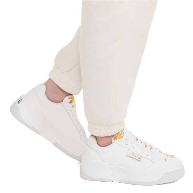 Женские кеды VERSACE JEANS COUTURE, Артикул 75VA3ST2, белый | 3593744. Ракурс 8