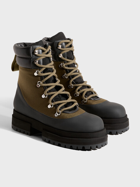 Женские ботинки MARIA LUCA ACACIA HIKING BOOT, Артикул DL41032A, хаки | 3594525. Ракурс 3