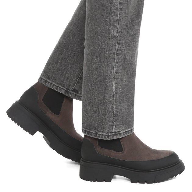 Женские челси GIOVANNI FABIANI TREND, Артикул W23151, серо-коричневый | 3602435. Ракурс 8